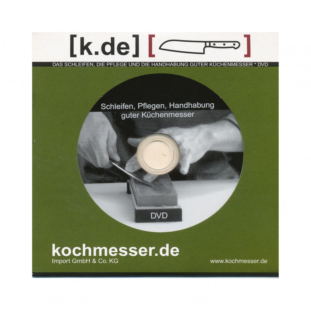 DVD Kochmesser Schleifkurs / Handhabung
