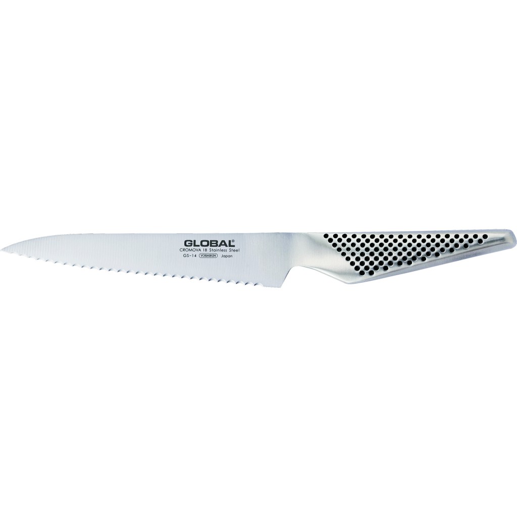 Global Messerset G-5814R: Fleischmesser + Brötchenmesser