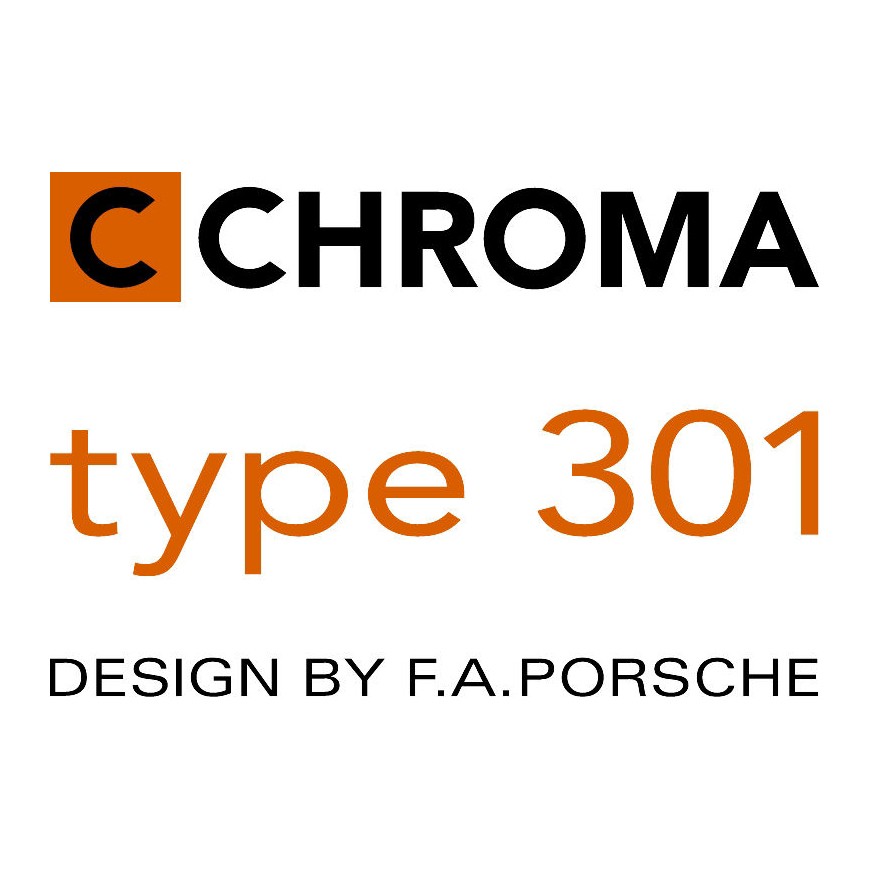 Chroma type 301 Messerset P-12 Holzmesserblock uni + P-18 Kochmesser